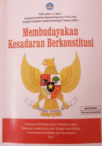 Image of Membudayakan Kesadaran Berkonstitusi